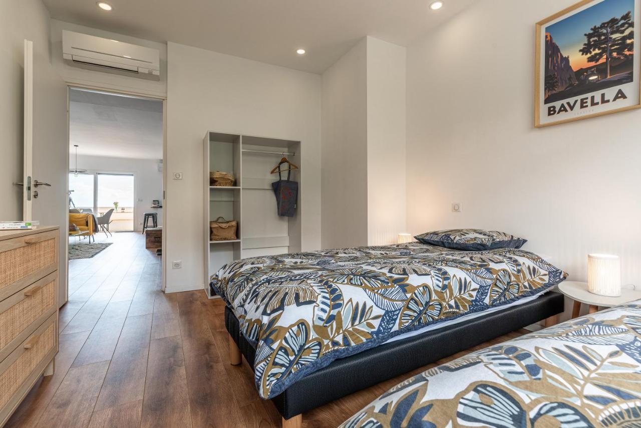 Magnifique Appartement Vue Mer, Spacieux Et Traversant Ajaccio  Eksteriør billede